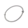 Eka 18ct White Gold Bracelet With Pavé Set Diamonds