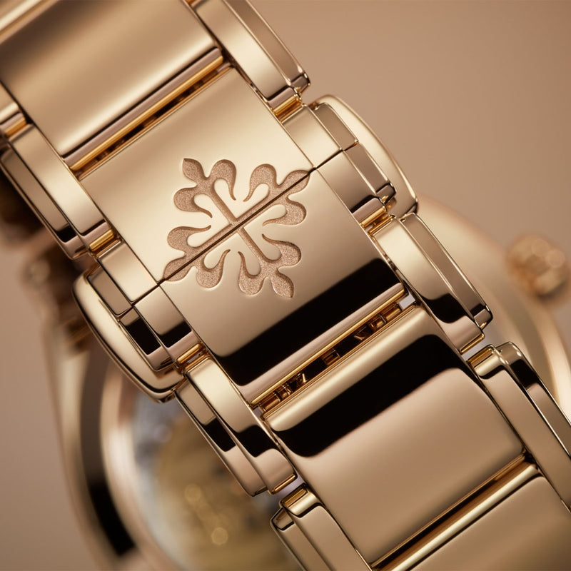 Patek Philippe Twenty~4 Perpetual Calendar 18ct Rose Gold Silver Dial Watch - Berry's Jewellers