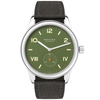 Club Campus 38mm All Olive Dial Manual-Wind Watch