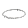 FOPE Prima 18ct White Gold Bracelet With Pave Diamond Set Rondels - Berry's Jewellers