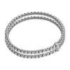 FOPE Essentials 18ct White Gold 2 Row Diamond Bracelet - Berry's Jewellers