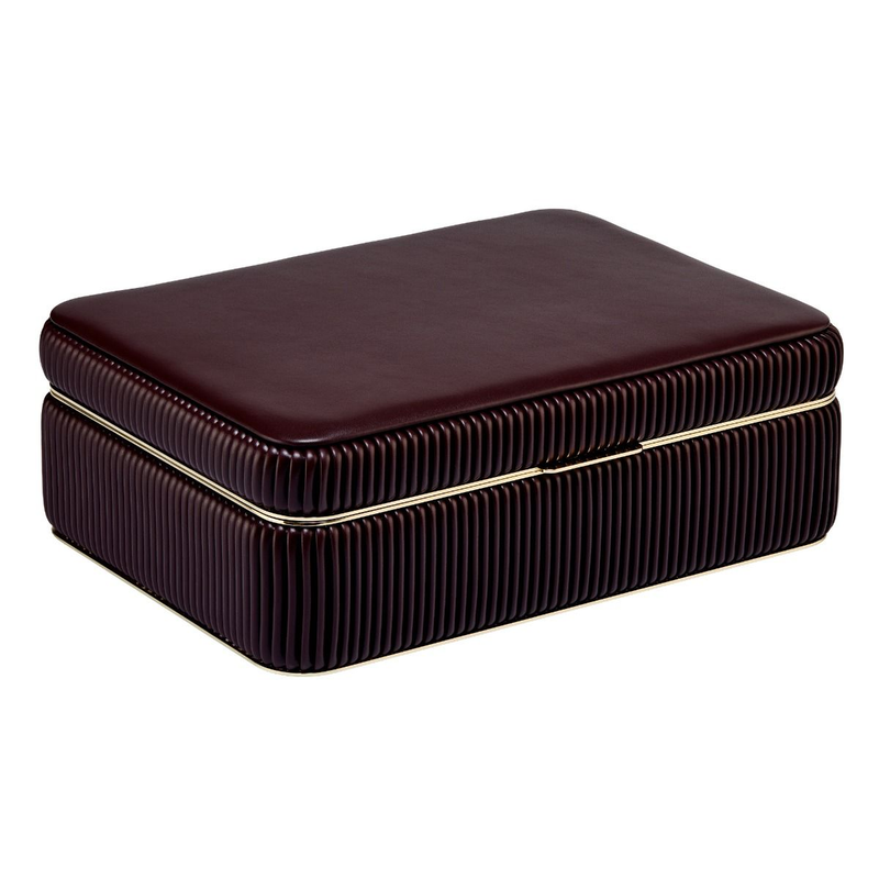 Bella Bordeaux Medium Jewellery Box