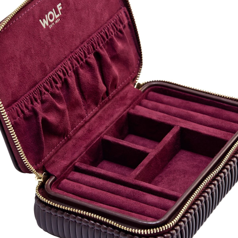 Bella Bordeaux Zip Case