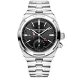 Vacheron Constantin Overseas Dual Time 41mm Steel Black Dial Mens Automatic Watch - Berry's Jewellers