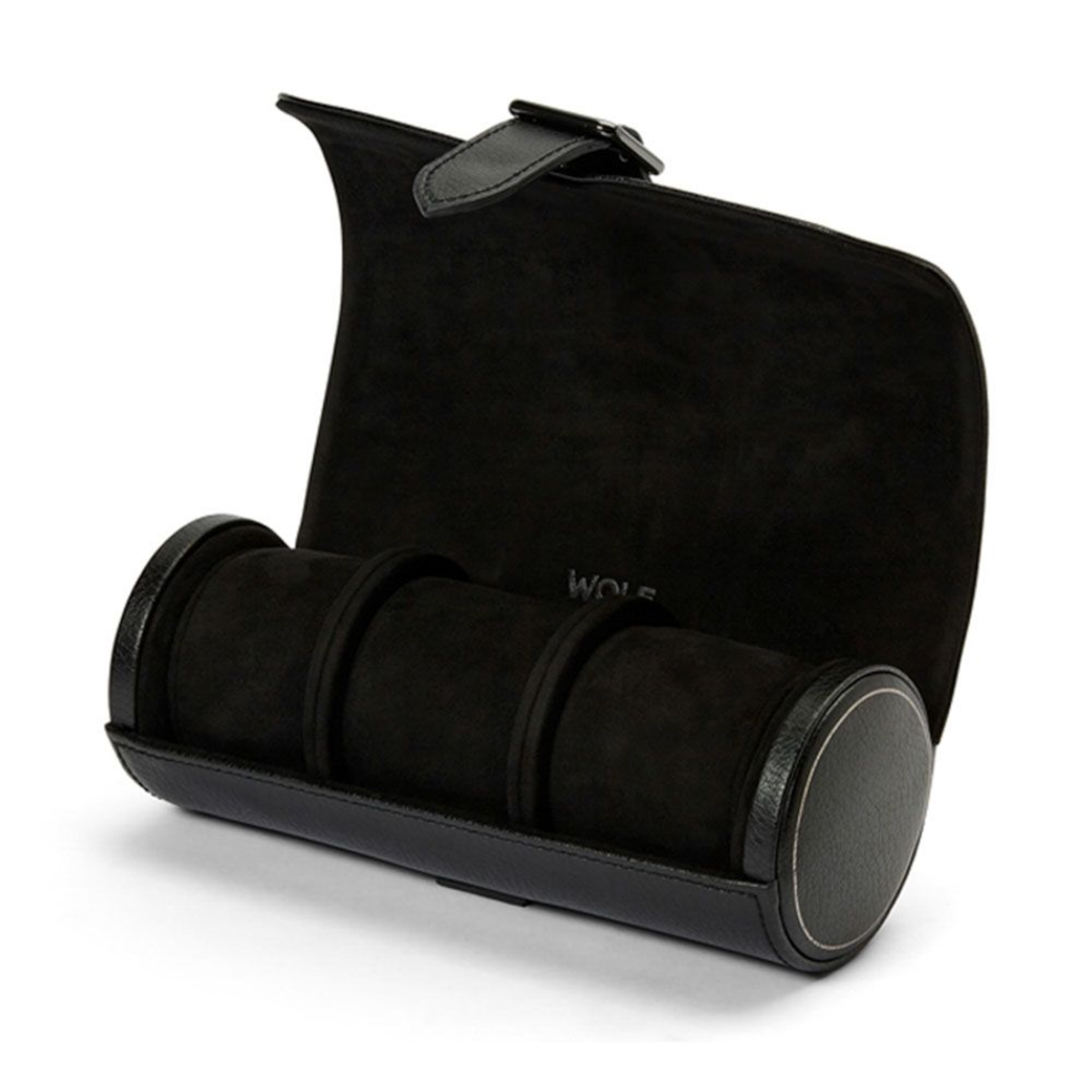 British Racing Black Triple Watch Roll