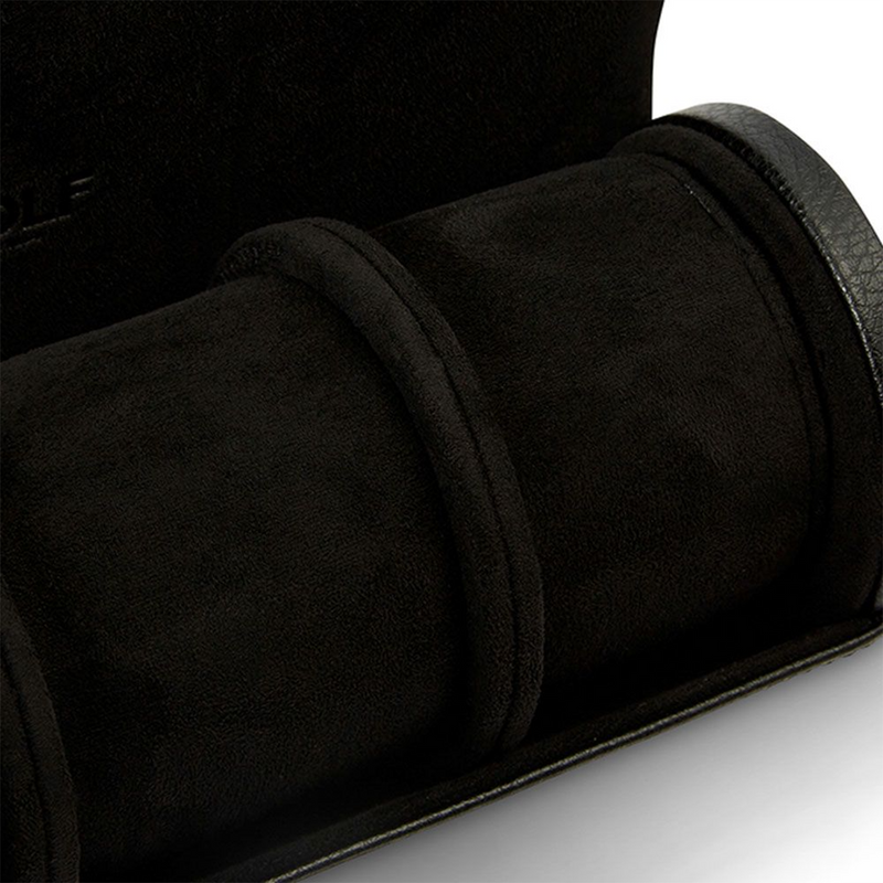 British Racing Black Triple Watch Roll