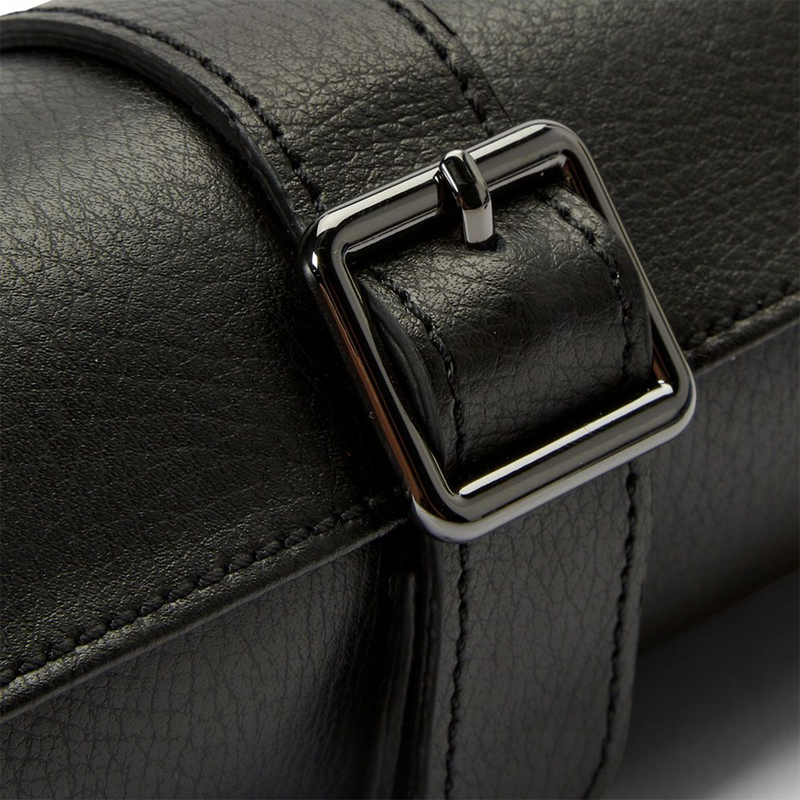 British Racing Black Triple Watch Roll