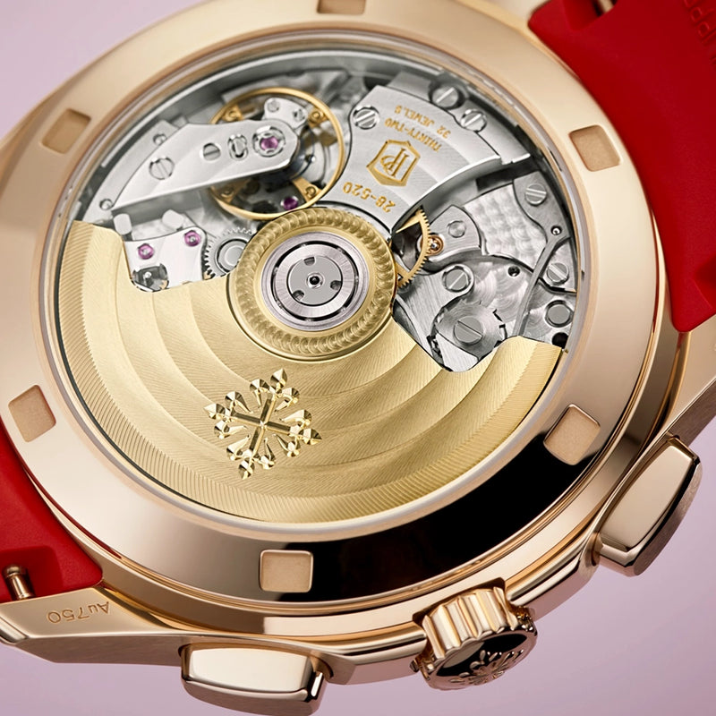 Patek Philippe Aquanaut Luce 'Rainbow' Chronograph 18ct Rose Gold Watch - Berry's Jewellers