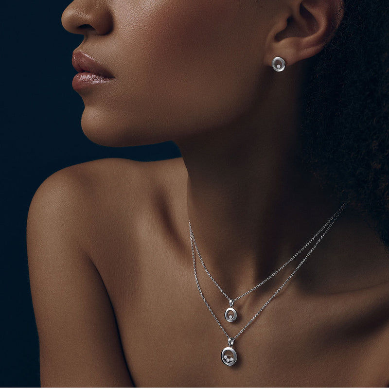 Happy Diamonds Icons 18ct White Gold Pendant