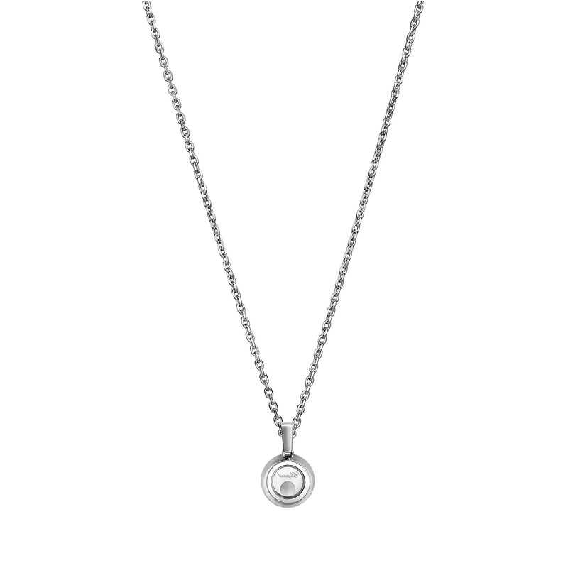 Happy Diamonds Icons 18ct White Gold Round Diamond Pendant
