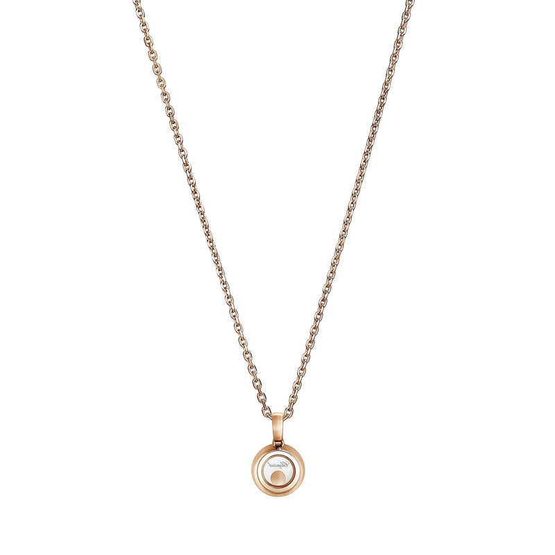 Happy Diamonds Icons 18ct Rose Gold Small Round Pendant