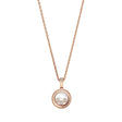 Happy Diamonds Icons 18ct Rose Gold Round Pendant