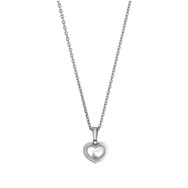 Chopard Chopard Happy Diamonds Icons 18ct White Gold Heart Pendant - Berry's Jewellers