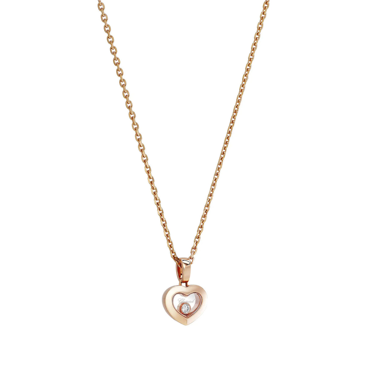 Happy Diamonds Icons 18ct Rose Gold Heart Pendant