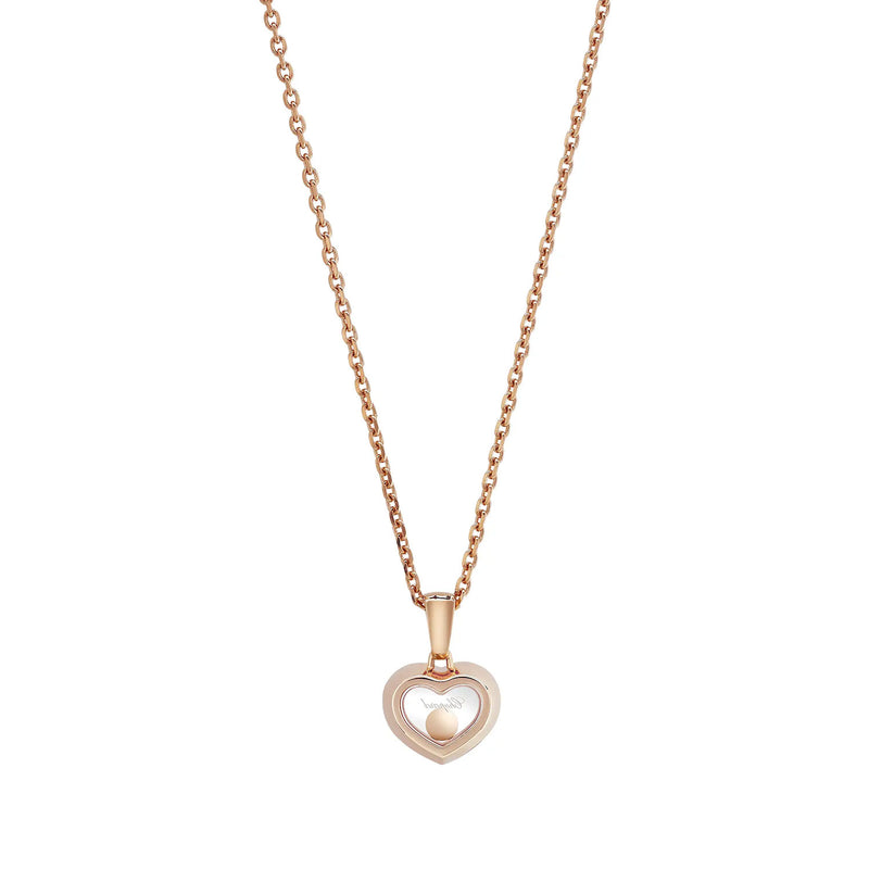 Happy Diamonds Icons 18ct Rose Gold Heart Pendant