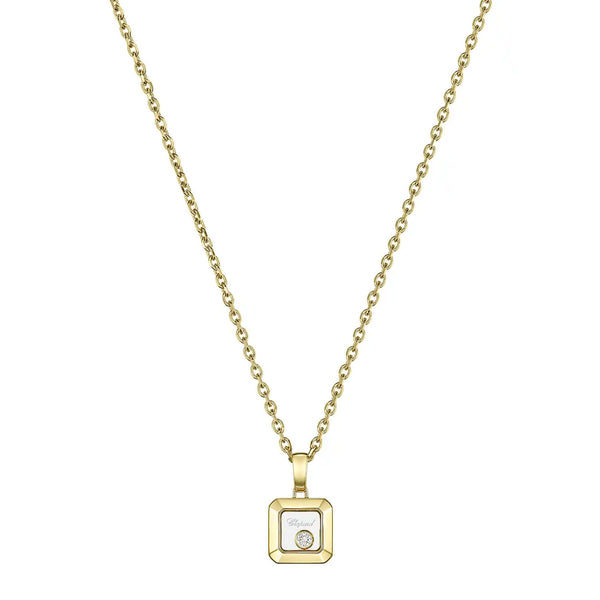 Chopard 18ct Yellow Gold Happy Diamonds Icons Pendant - Berry's Jewellers