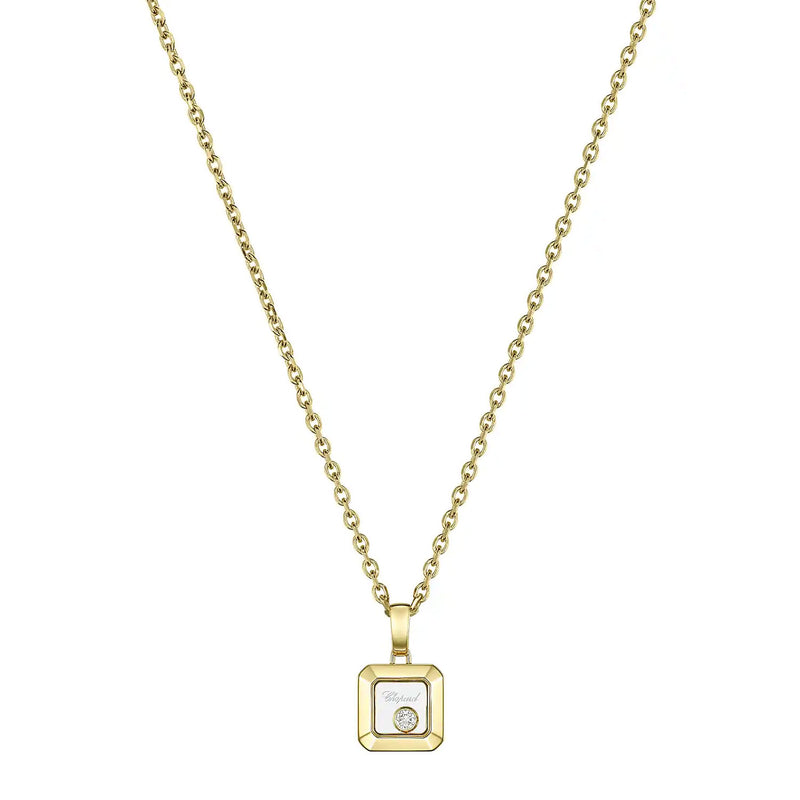 Chopard 18ct Yellow Gold Happy Diamonds Icons Pendant - Berry's Jewellers