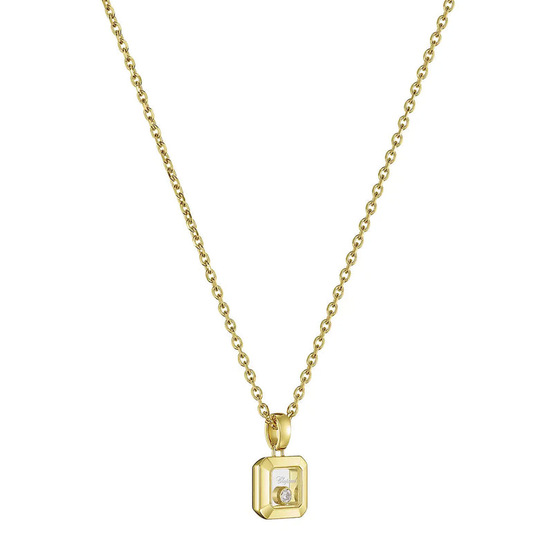 Chopard 18ct Yellow Gold Happy Diamonds Icons Pendant - Berry's Jewellers