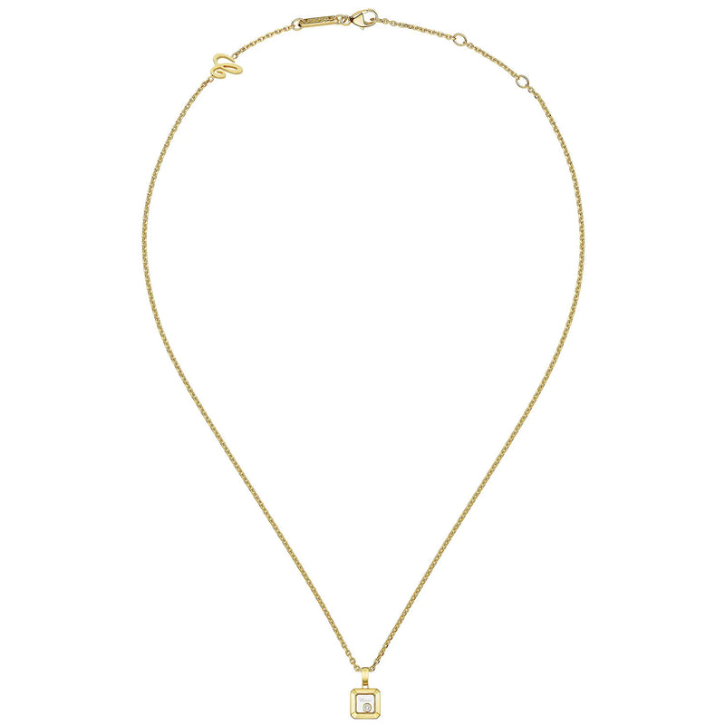 Chopard 18ct Yellow Gold Happy Diamonds Icons Pendant - Berry's Jewellers