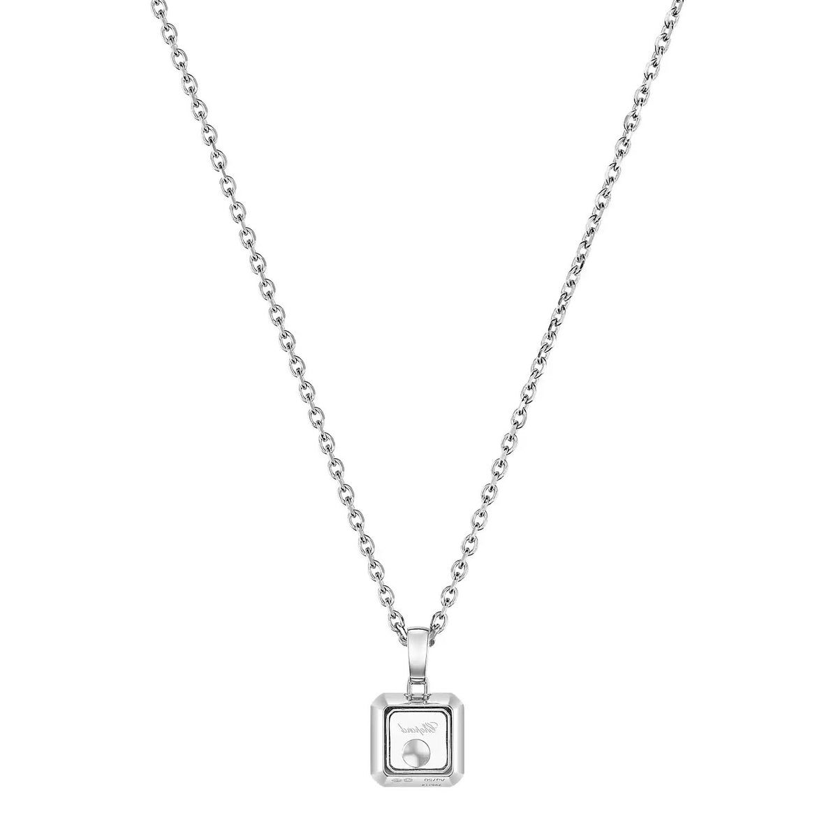 Chopard 18ct White Gold Happy Diamond Icons Pendant - Berry's Jewellers