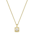 18ct Yellow Gold Happy Three Diamonds Icons Pendant