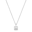 18ct White Gold Happy Three Diamonds Icons Pendant
