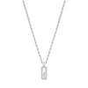 Happy Diamonds 18ct White Gold Diamond Pave Pendant