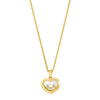 Chopard Happy Diamonds Icons 18ct Yellow Gold Heart Pendant - Berry's Jewellers