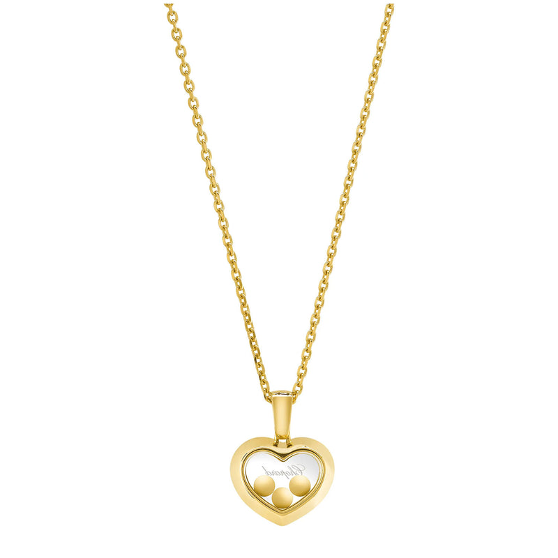 Chopard Happy Diamonds Icons 18ct Yellow Gold Heart Pendant - Berry's Jewellers