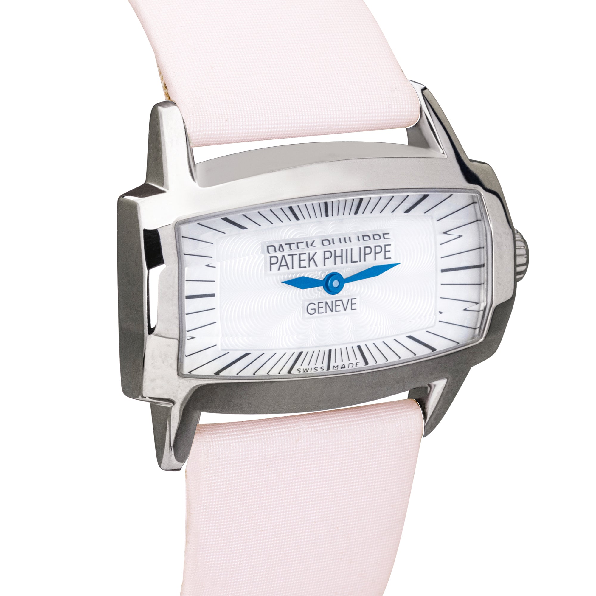 Patek Philippe Gondolo Gemma 18ct White Gold Silver Dial Watch (2015)