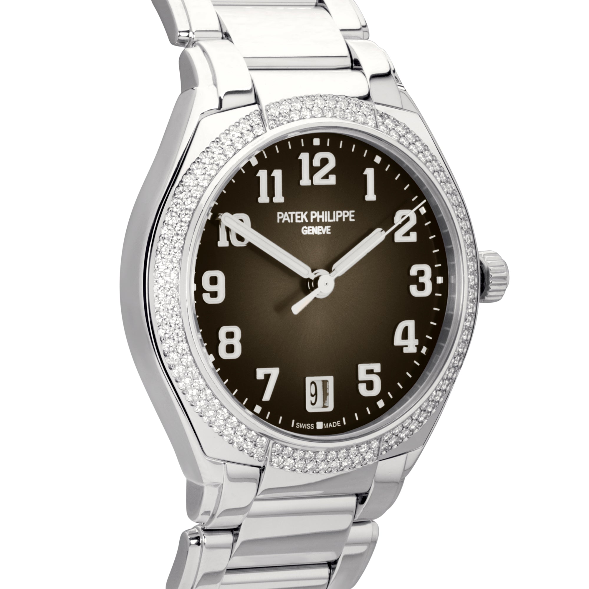 Patek Philippe Twenty~4 Grey Dial Ladies Bracelet Watch (2019)