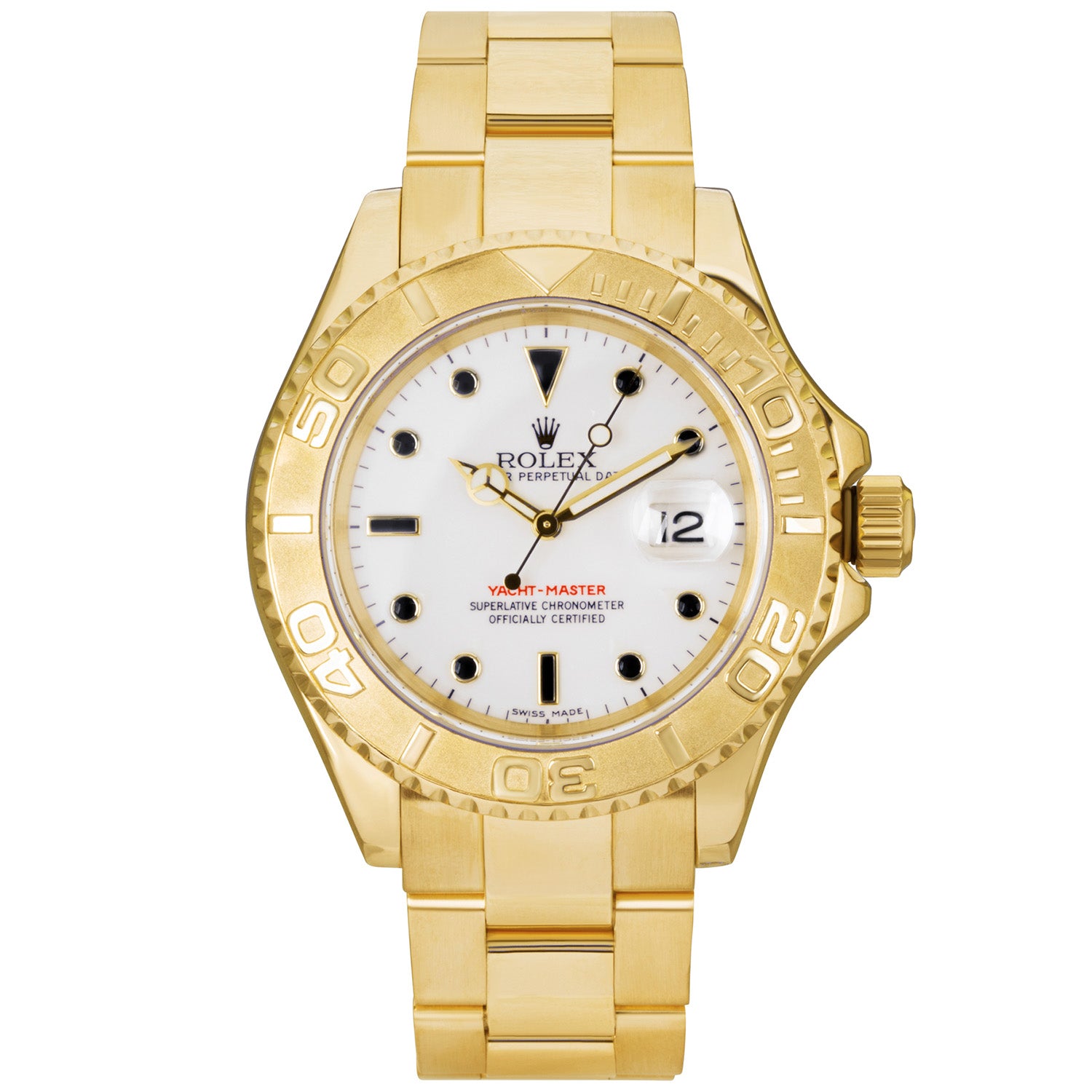 Rolex Yacht-Master 40mm 18ct Yellow Gold Bracelet Watch