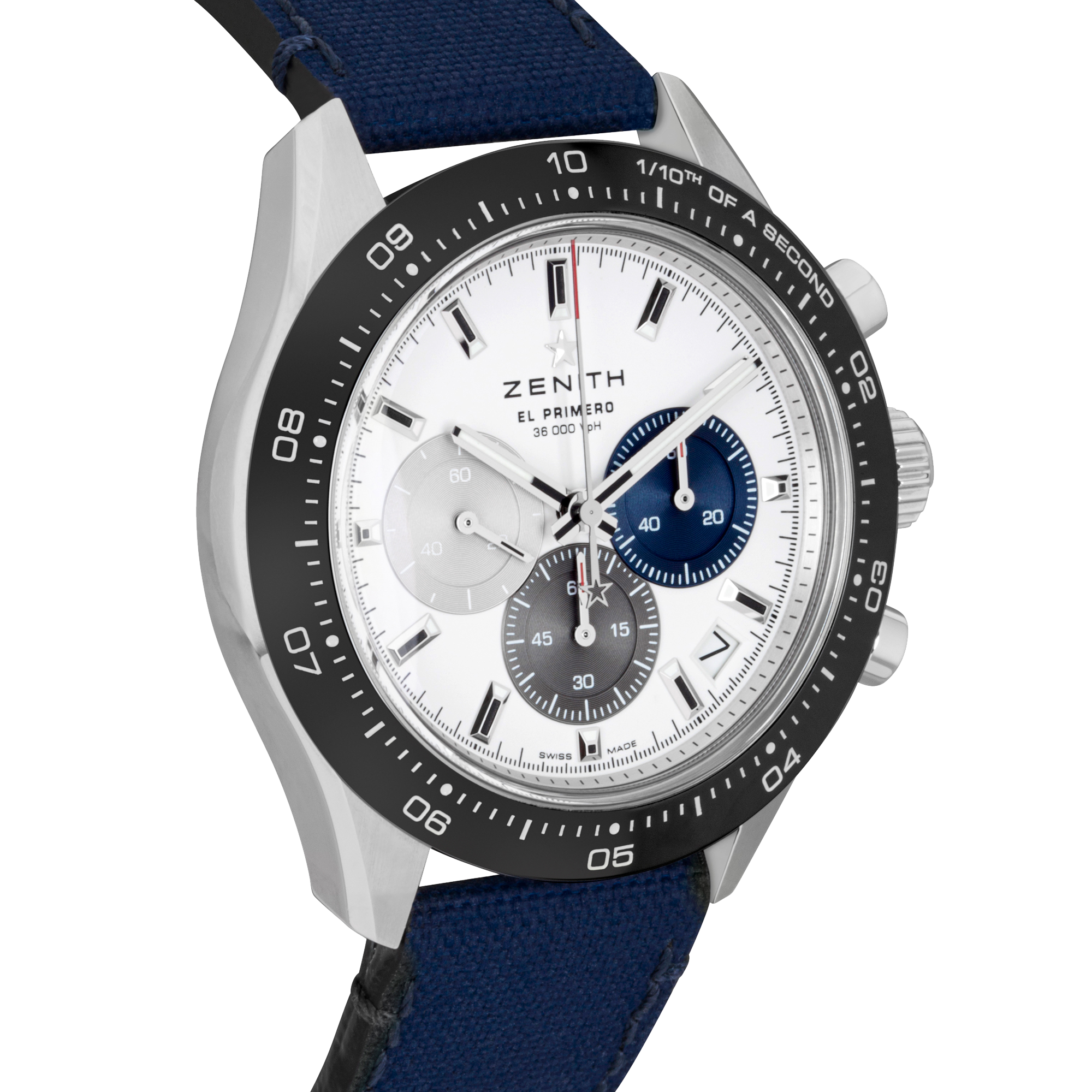 Zenith CHRONOMASTER Sport 41mm Men's Fabric Strap Watch (2023)