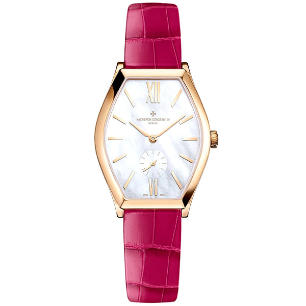 Vacheron Constantin Malte Manual-Winding 18ct Pink Gold & Leather Strap Ladies Watch - Berry's Jewellers