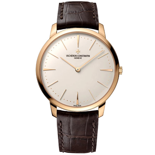 Vacheron Constantin Patrimony Manual-Winding 18ct Pink Gold Mens Silver Dial Watch - Berry's Jewellers