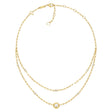 Happy Diamonds Icons Double Row 18ct Yellow Gold Necklace