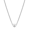 18ct White Gold My Happy Hearts Diamond Pendant