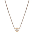 18ct Rose Gold My Happy Hearts Diamond Pendant