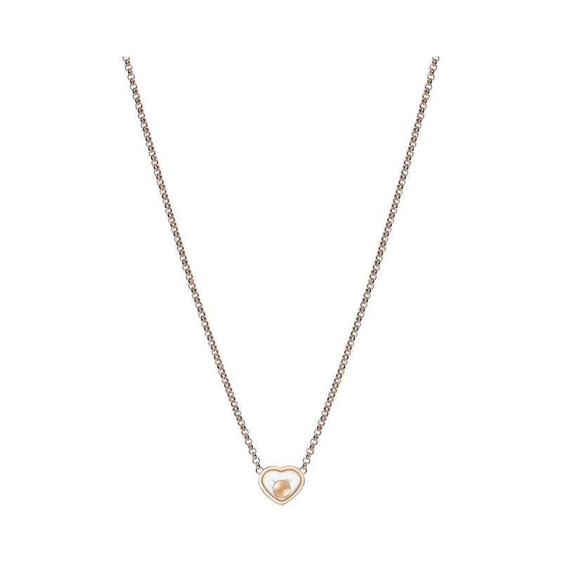 18ct Rose Gold My Happy Hearts Diamond Pendant