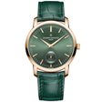 Vacheron Constantin Traditionnelle Manual-Winding 38mm 18ct Pink Gold Green Dial Watch - Berry's Jewellers