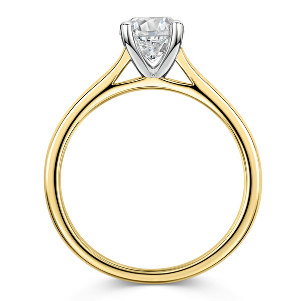 Berry's 18ct Yellow Gold GIA Certificated Round Brilliant Cut Diamond Solitaire Engagement Ring - Berry's Jewellers