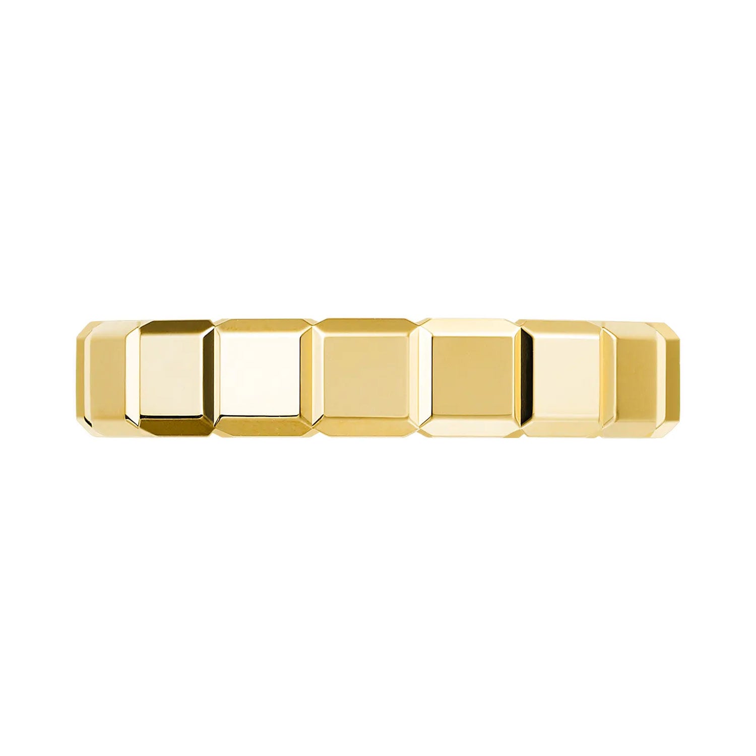 Chopard 18ct Yellow Gold Ice Cube Medium Ring - Berry's Jewellers