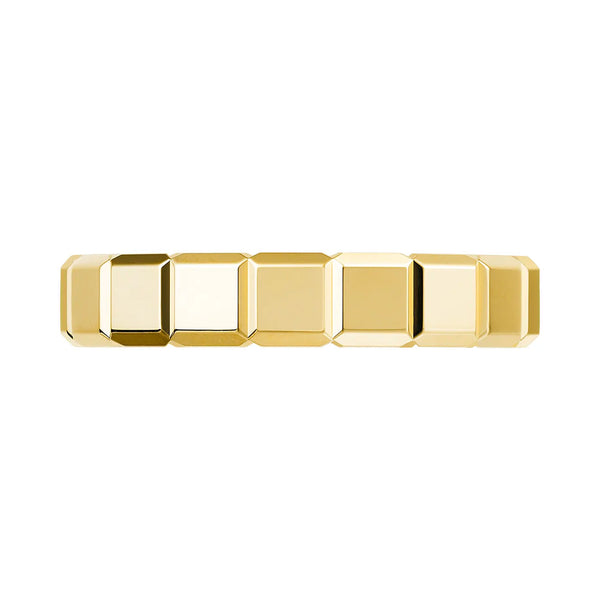 Chopard 18ct Yellow Gold Ice Cube Medium Ring - Berry's Jewellers