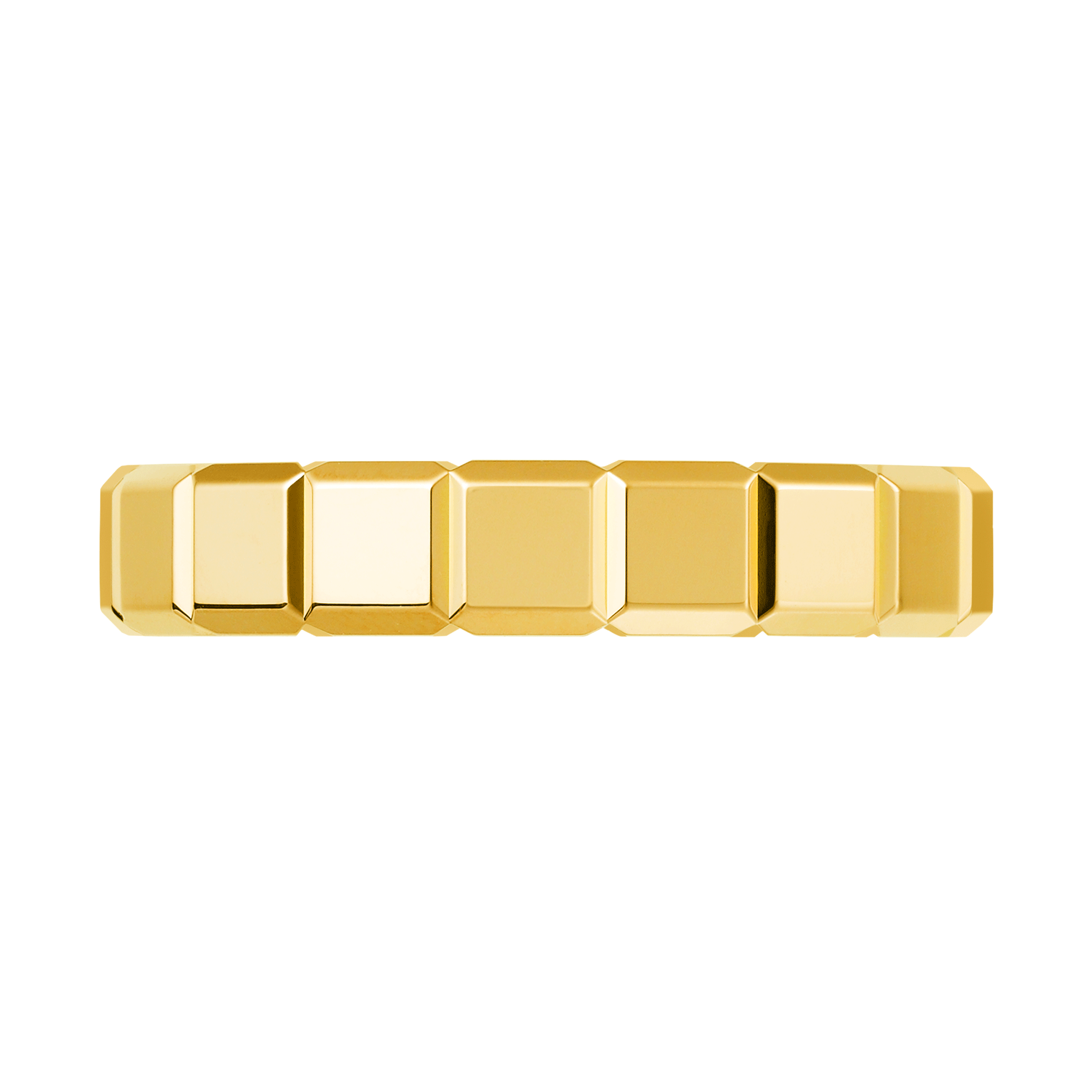 18ct Yellow Gold Ice Cube Ring