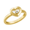 Chopard Happy Diamonds Icons 18ct Yellow Gold Heart Dress Ring - Berry's Jewellers
