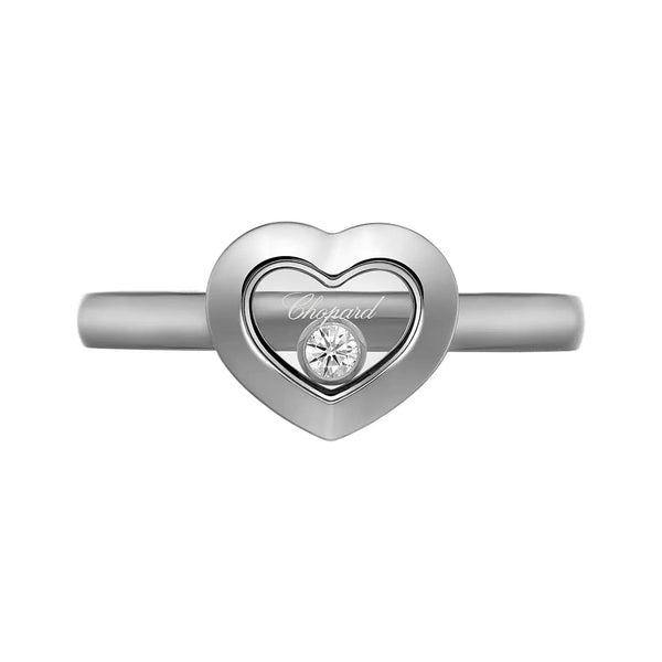Chopard Happy Diamonds Icons 18ct White Gold Heart Dress Ring - Berry's Jewellers