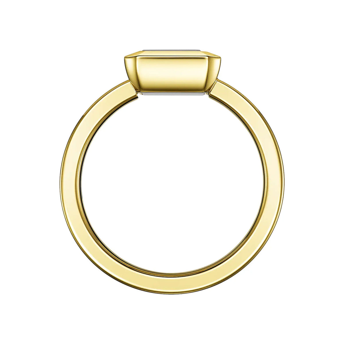 Chopard Happy Diamonds Icons 18ct Yellow Gold Square Dress Ring - Berry's Jewellers