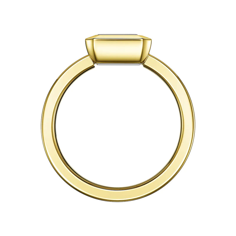 Chopard Happy Diamonds Icons 18ct Yellow Gold Square Dress Ring - Berry's Jewellers