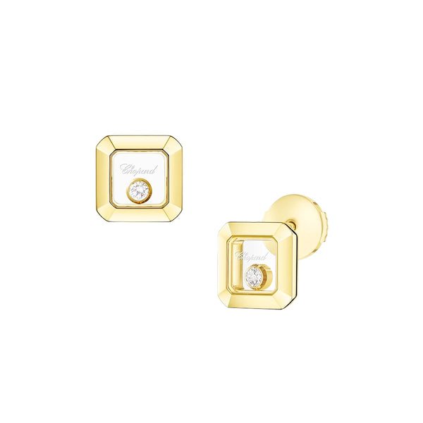 Chopard Happy Diamonds Icons 18ct Yellow Gold  Earrings - Berry's Jewellers
