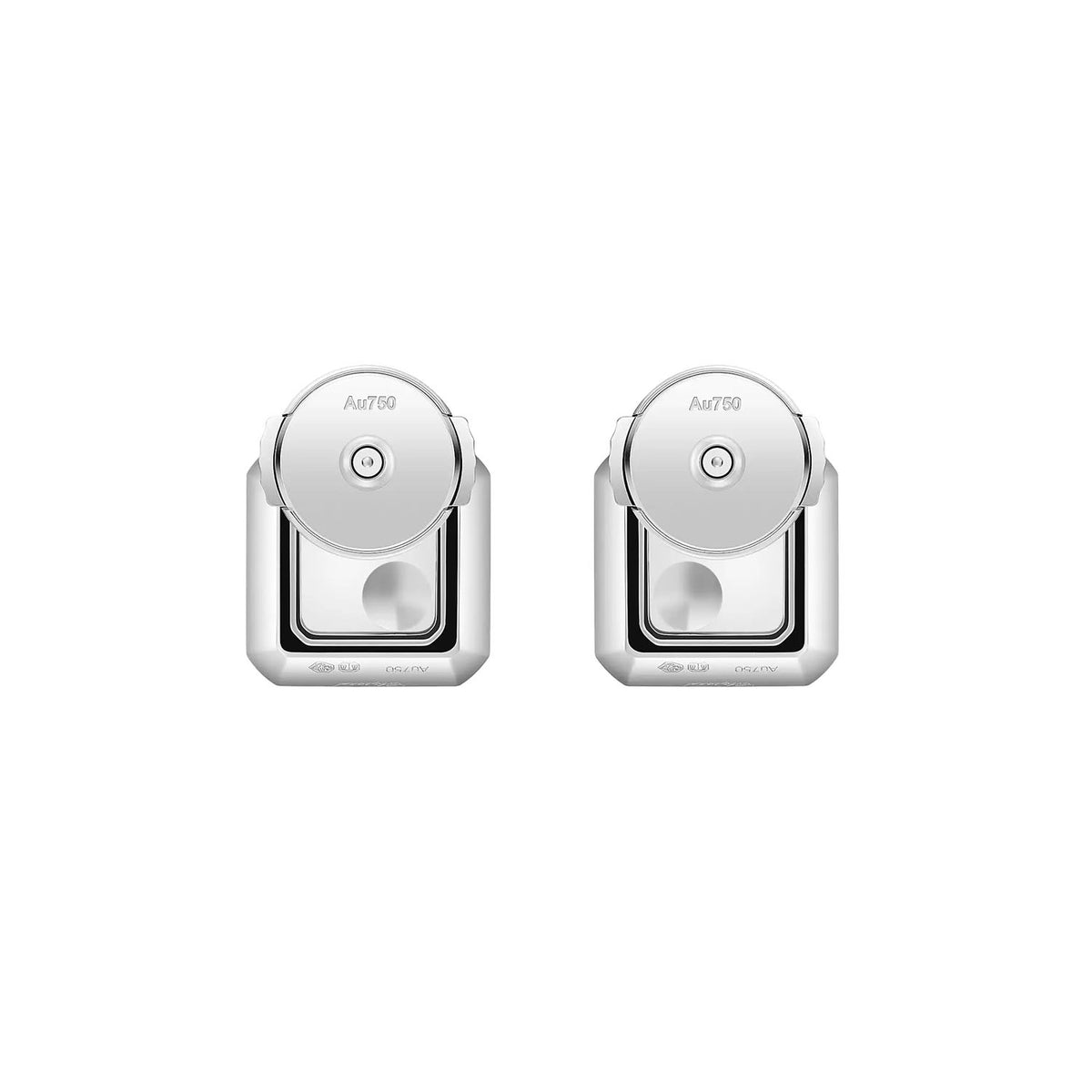 Chopard Happy Diamonds Icons 18ct White Gold Earrings - Berry's Jewellers